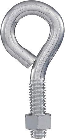 National Hardware N221-309 2160 Eye Bolt in Zinc, 1/2' x 4'