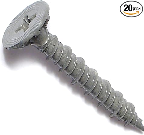 014973459550 Self-Piercing Cement Screws, 8 x 1-1/4, Piece-20