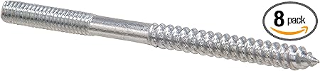 491410 Hanger Bolt, 8-32 X 1-1/2-Inch , 8-Pack