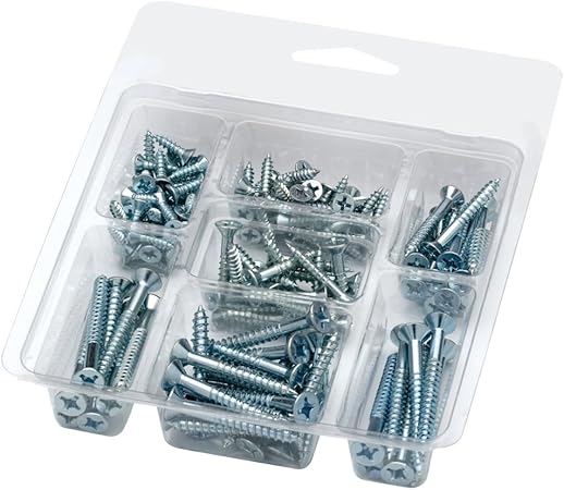 Liberty 160453 Pan Head Wood Screw Assortment