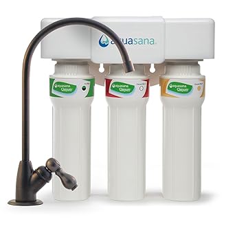 Aquasana AQ-5300+.62 3-Stage Max Flow Under Sink Water Filter