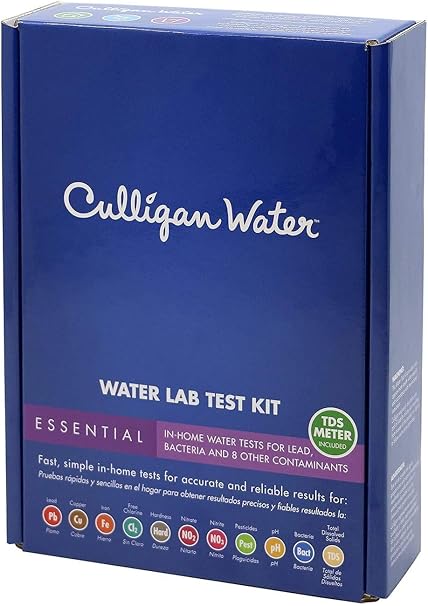 Culligan Essential Water Lab Test Kit, No Size, White