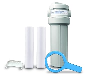 Watts Premier WHT WH-LD Whole House 50-Micron Sediment Water Filtration Kit, White