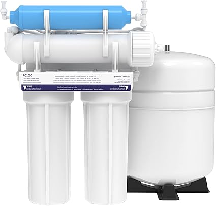 Pentair OMNIFilter RO2050 Reverse Osmosis Water Filter System, Premium Under Sink 4-Stage Filtration System, 15 Gallons per Day Output