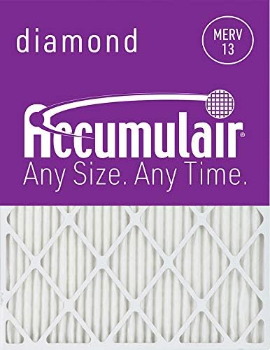 Accumulair Diamond MERV 13 Air/Furnace Filters, 20