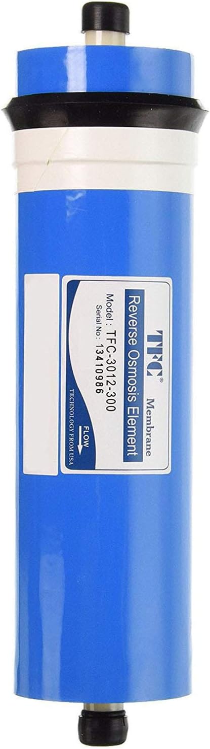 iSpring MC3 2.8Inch x 12Inch 300Gpd Commercial Reverse Osmosis Membrane, Small, Blue