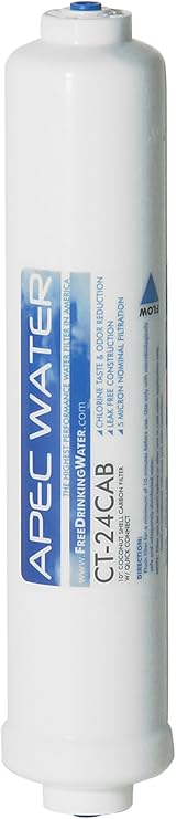 APEC Water Systems Ultimate Inline Carbon Pre-Filter 10