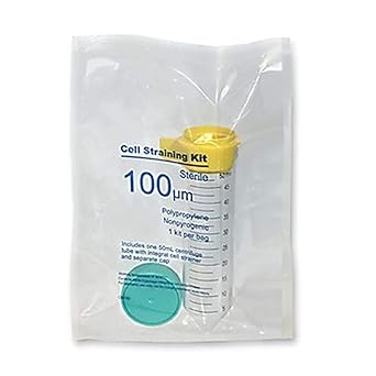 C5040 ReadyStrain Cell Straining Kits 40 m w/Strainer 50mL Tube and Screw-Cap Blue sterile indiv. Wrapped