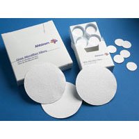 Ahlstrom 1610-0470 Borosilicate Glass Microfiber Filter Paper, 1.1 Micron, Medium Flow, Grade 161, 4.7cm Diameter (Box of 100)