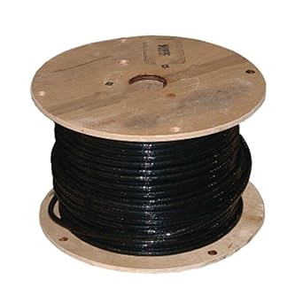 Southwire 500 ft. 2 Black Stranded AL SIMpull THHN Wire