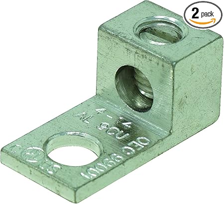 Southwire 65178140 LUG4-14AQ2, 2PK Mechanical Lug, Grey