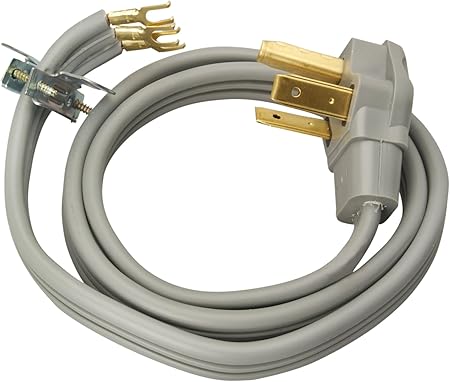 09126 30-Amp 3-Wire Dryer Power Cord; 6-Foot