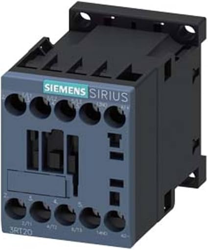 Siemens 3RT20161BB41 Contactor, AC-3, 4Kw/400V, 1NO, Dc 24V, 3-Pole, Sz S00 Screw TERMINAL