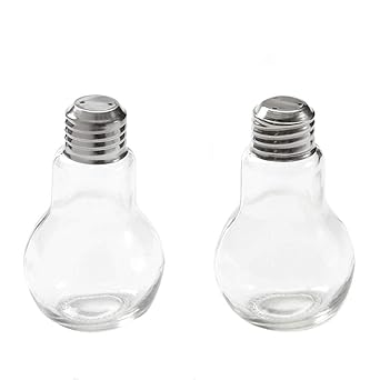 American Metalcraft SPLB7 S&P Set Glass Lightbulb 4 oz.