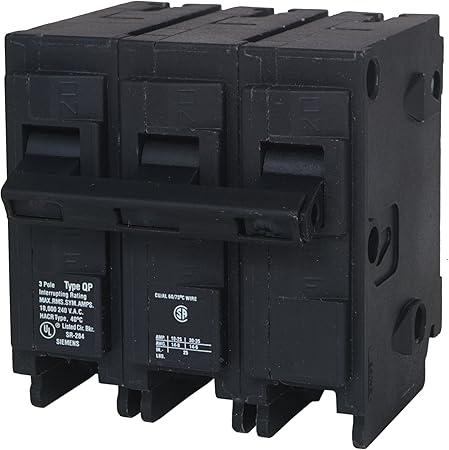 SIEMENS Q3100 100-Amp Three Pole Type QP Circuit Breaker