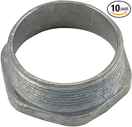 Hubbell-Raco 1668 Offset Chase Conduit Nipple, Non-Insulated, Die Cast Zinc, 2