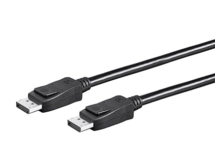 Monoprice DisplayPort 1.4 Cable - 32.4 Gbps, 8K@60Hz, 4K@120Hz, Dynamic HDR, High Bit Rate 3, Display Stream Compression 1.2, 6 Feet, Black - Select Series