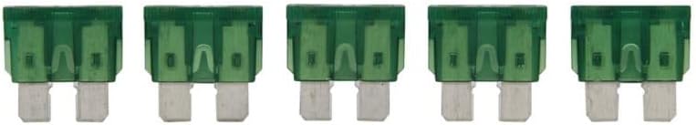 Bussmann (BP/ATC-30-RP) 30 Amp ATC Blade Fuse, Pack of 5