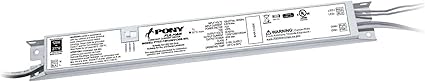 Fulham Lighting PYCC-1M1UNV055S-30L 30-watt Selectable Current Fulham Pony LED Driver, White