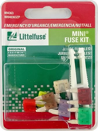 Littelfuse 094363 MINI Fuse Emergency Kit