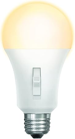 Feit Electric LED Three-Color Selectable Intellibulb - A19 with an E26 Medium Base Light Bulb - 200W Equivalent - 23 Year Life - 3050 Lumen - 2700K Soft White, 4000K Cool White and 5000K Daylight