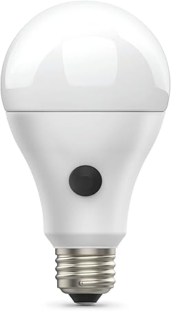 Feit Electric LED Built-in Battery Backup Intellibulb - A21 with an E26 Medium Base Light Bulb - 60W Equivalent - 15 Year Life - 800 Lumen - 2700K Soft White