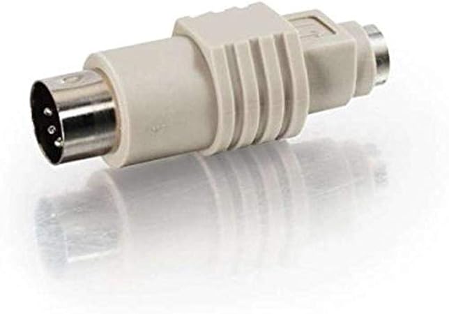 C2G 02475 PS/2 Female to AT Male Keyboard Adapter, Beige