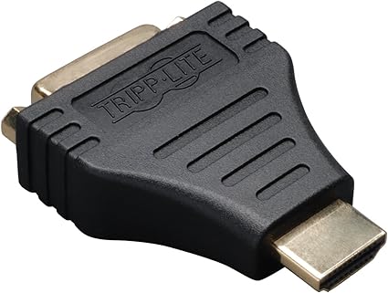 Tripp Lite Compact DVI to HDMI Cable Adapter Converter DVI-D to HDMI (F/M) (P132-000)