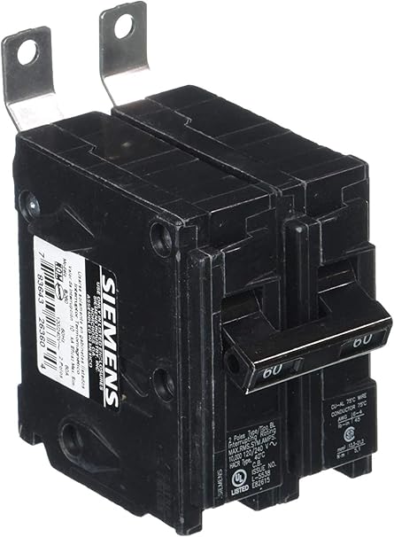 Siemens B260 60-Amp Double Pole 120/240-Volt 10KAIC Bolt in Breaker