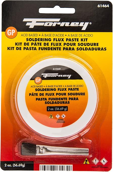 Forney 61464 Acid Petro-Based Flux Paste Kit, 2 oz