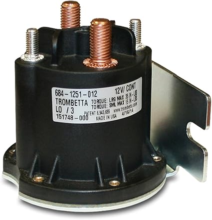 684-1251-012 12V Power Seal DC Contactor, 1 Pack