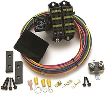 Painless Performance 70207 Weatherproof Cirkit Boss Auxiliary Fuse Block, 7-Circuits (3 Constant/4 Ignition)