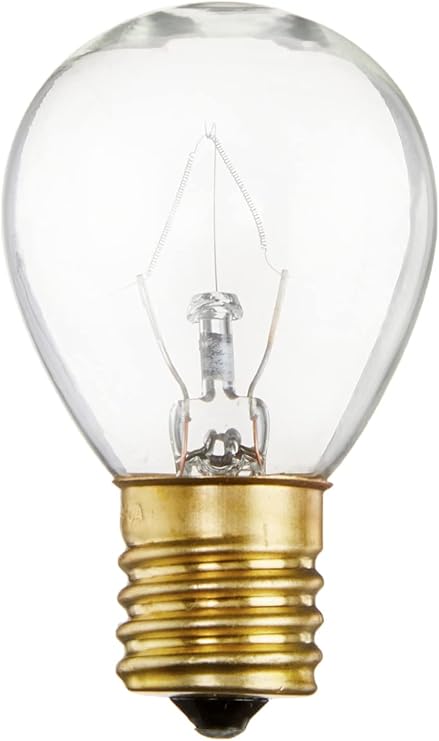 Satco S3629 Intermediate Base 40-Watt S11 Light Bulb, Clear, 1 Count (Pack of 1)