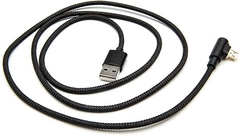 Spektrum Magnet Micro USB Charge Data Cable & Adapter: iX12, iX20, SPMA3067, Black