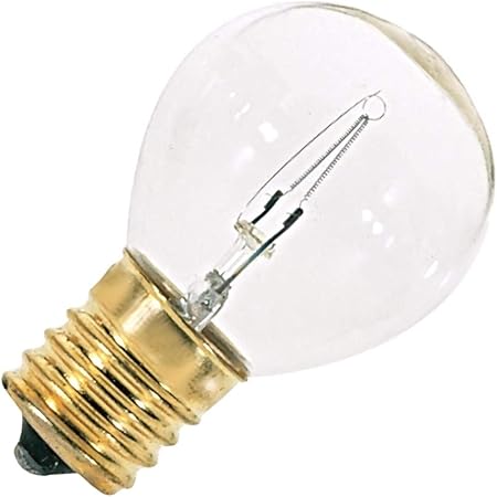 Satco S3729 Intermediate Base 40-Watt S11 Light Bulb, Clear