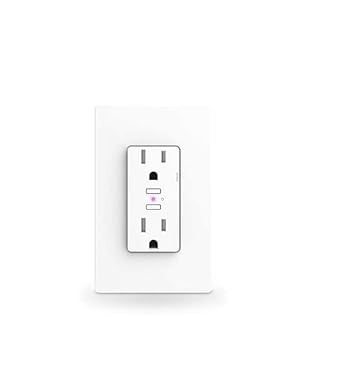 Duplex Outlet WiFi 15A TR WH