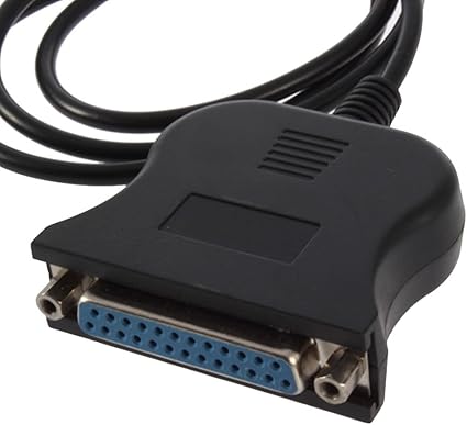 USB-DB25 USB 2.0 to Db25 Female Parallel Printer Cable