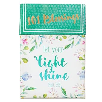 Let Your Light Shine Matthew 5:16, Inspirational Scripture Cards to Keep or Share (Boxes of Blessings)