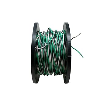 Southwire 15 ft. 12/3 Black/White/Green Solid CU THHN Tri-Wire