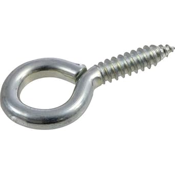 Hardware Essentials 490952 Screw Eyes, Zinc, 0 X 2-7/8 in, 1 pc