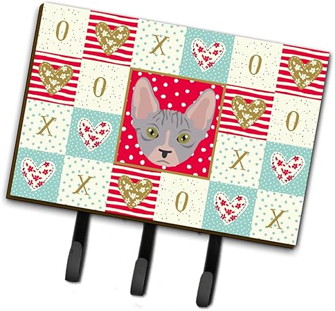 Bambino Cat Love Leash or Key Holder Red