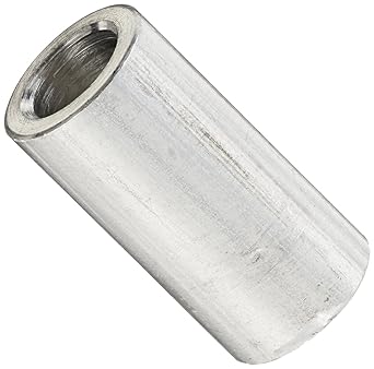 Small Parts 311010RSA Round Spacer, Aluminum, Plain Finish, #10 Screw Size, 5/16