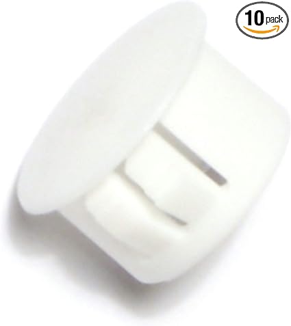 014973169732 White Hole Plug, 9/16-Inch,10