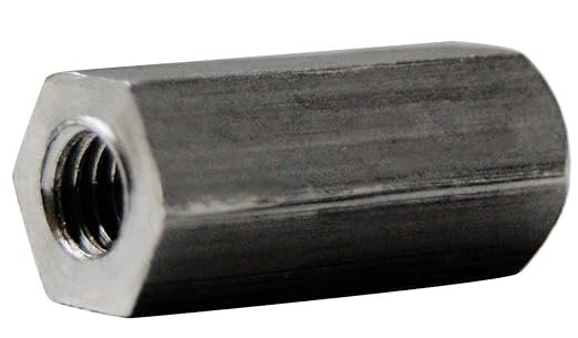 Small Parts 370606HFA Aluminum Female Threaded Hex Standoff, 3/8