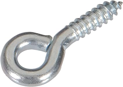 Hillman 979#214-1/2 x 5/8-Inch Screw Eye, 60-Pack