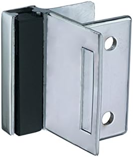 Harris Hardware TP5110-I Strike & Keeper Die Cast Zamac Chrome Plated Square Edge Partition with 1-1/4