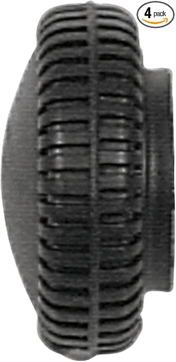 55389 Small Female Clamping Knob, 1/2-Inch x 8-32, 4-Pack