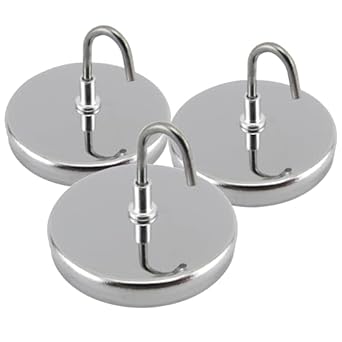 Master Magnetics Magnetic Handy Hook with Chrome Plate - 2.04