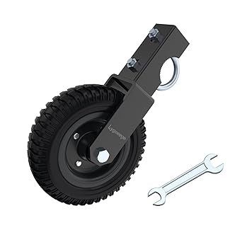 Gate Wheel, 8IN Under Mount Gate Caster, Prevent The gate from Sagging and dragging, Load Capacity 450Lbs with Wrenches