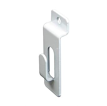 NAHANCO XTWMC Utility Hooks - One-Notch, White (Pack of 96)